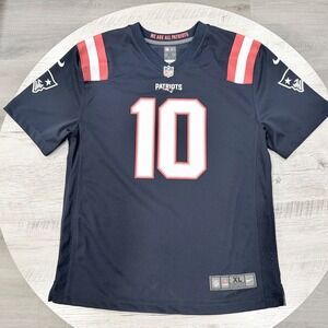 Nike NFL On Field Mac Jones #10 New England Patriots Jersey Women's XL